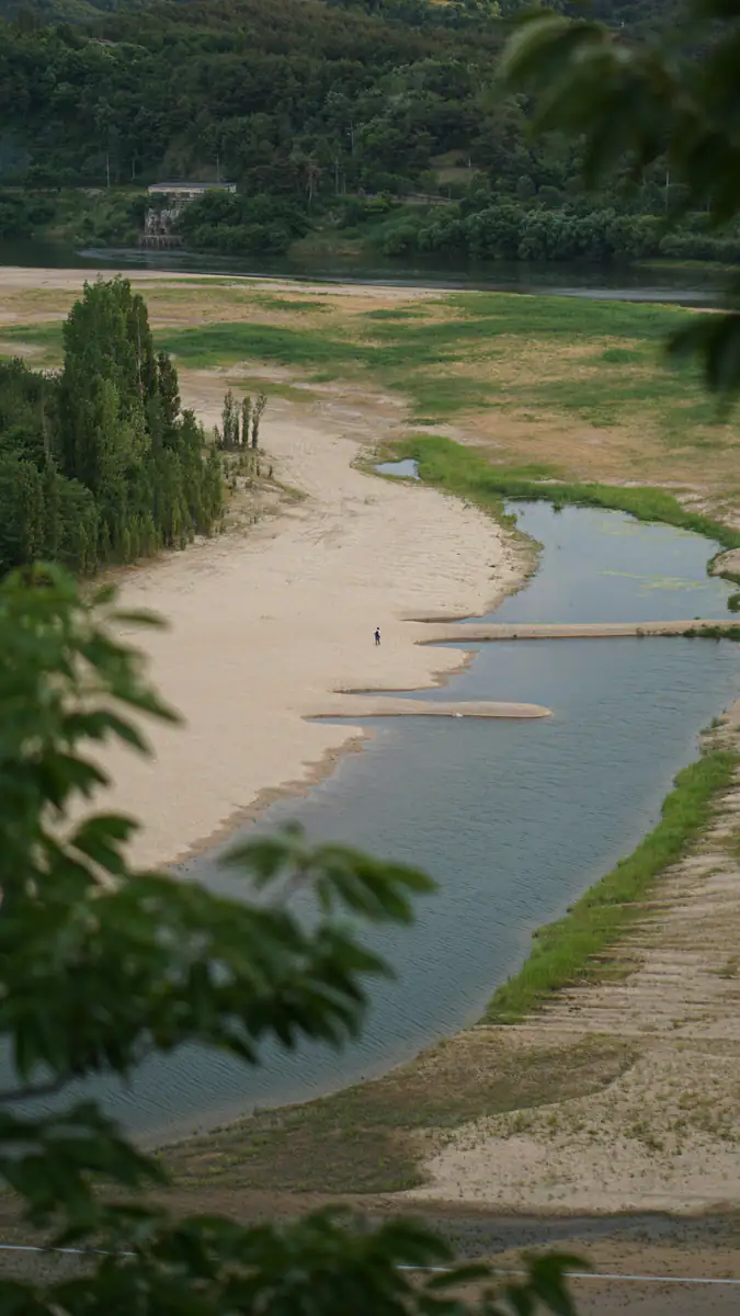 The river bending past Hahoe — Hahoe Village, Andong